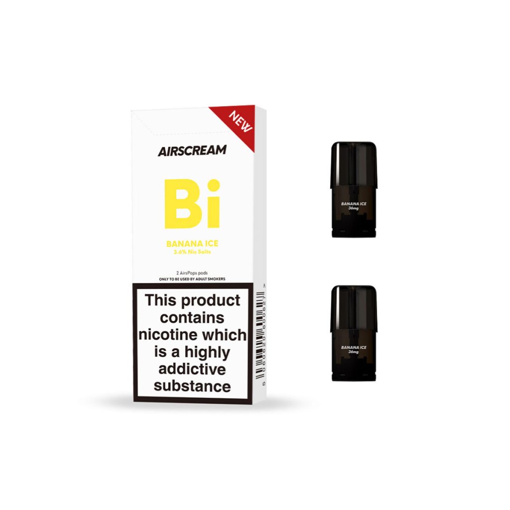 MyCig- 2-pack pods pré-remplis airscream Banana ice