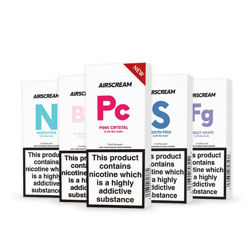 MyCig-2-packs pods pré-remplis Airscream