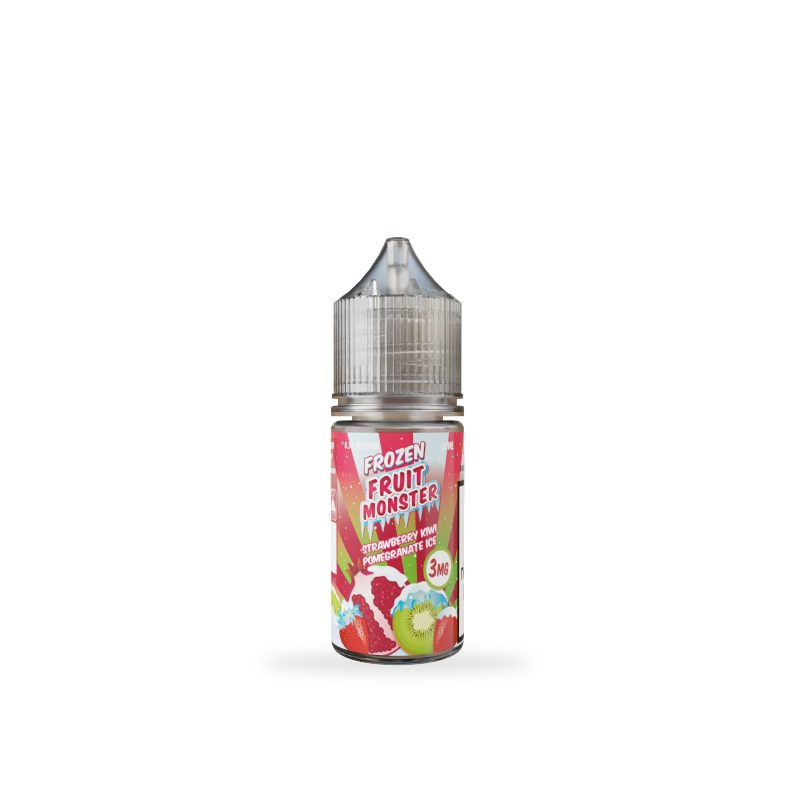 Mycig-Strawberry Kiwi Pomegranate Ice monster vape labs 30ml 3mg