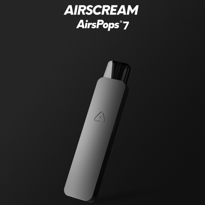 MyCig-AirsPops 7 Battery Set Airscream black description