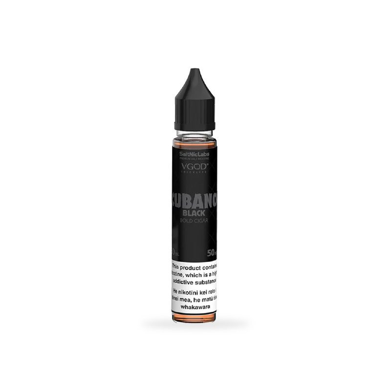 MyCig-Cubano Black Salts 30ml 50mg Vgod