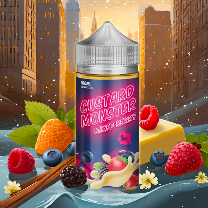 MyCig-custard monster 100ml By Mvl Saveurs