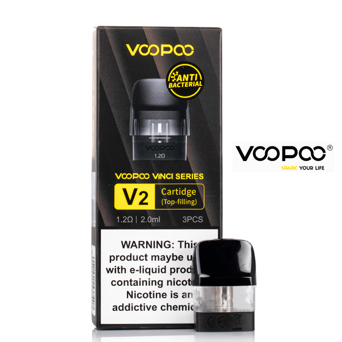 MyCig-2-Pod Vinci V2 By Voopoo spécifications