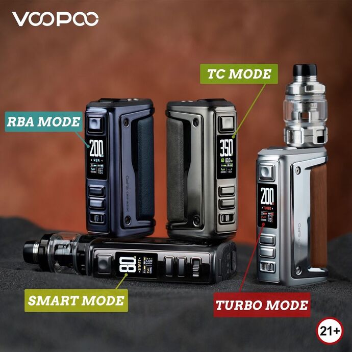 MyCig-Argus GT 2 Mod VOOPOO spécifications